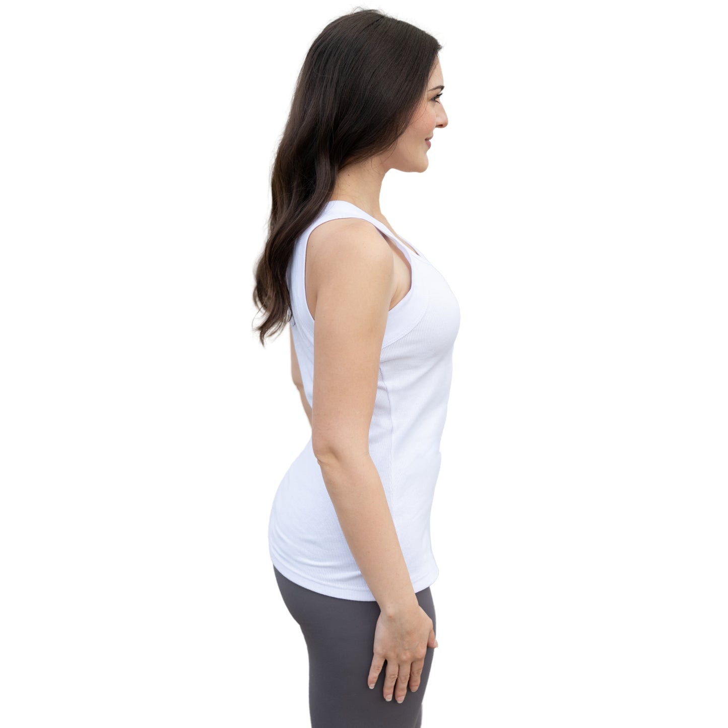 Women's White Tank Top