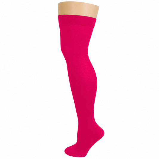 Hot Pink Thigh High Toruser Socks