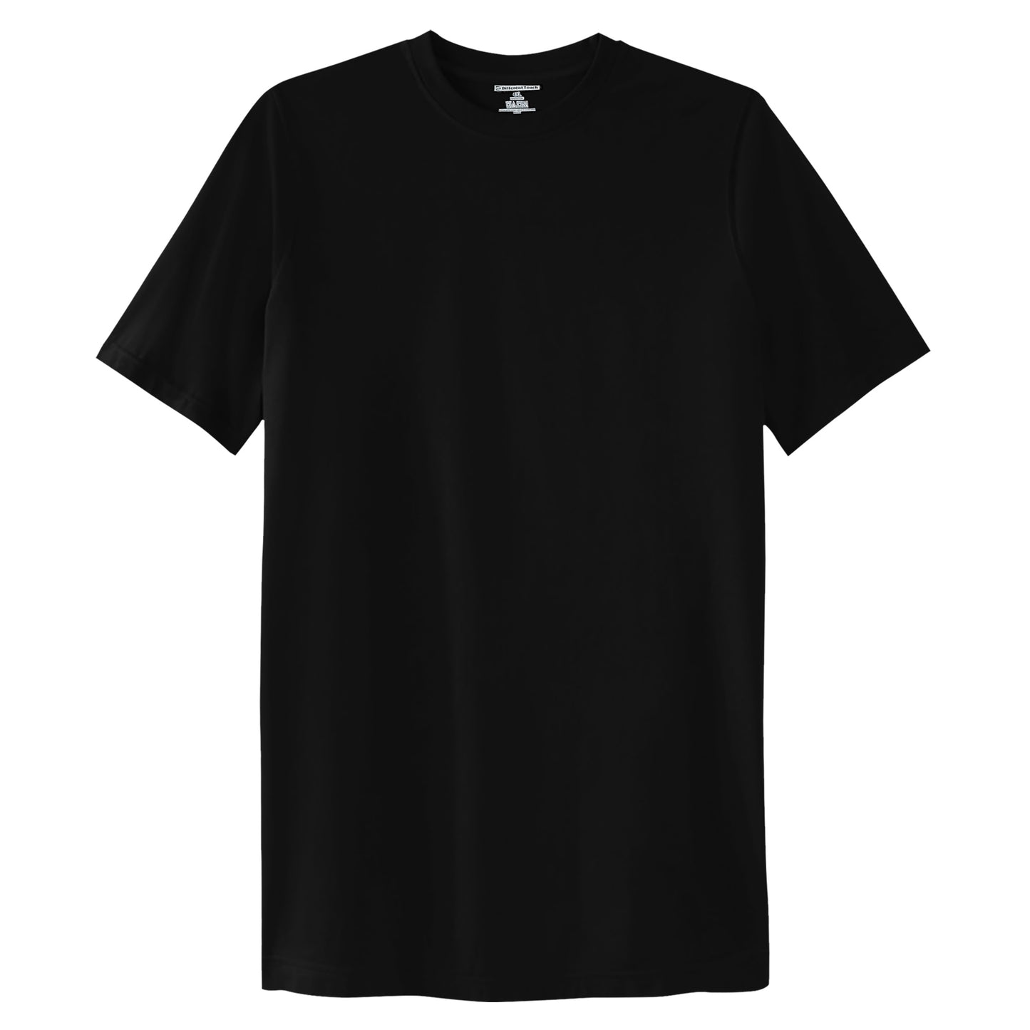Crew Neck Short Sleeve T-Shirts | Big & Tall USA Assorted 100% Cotton | Men's (6 Pairs)