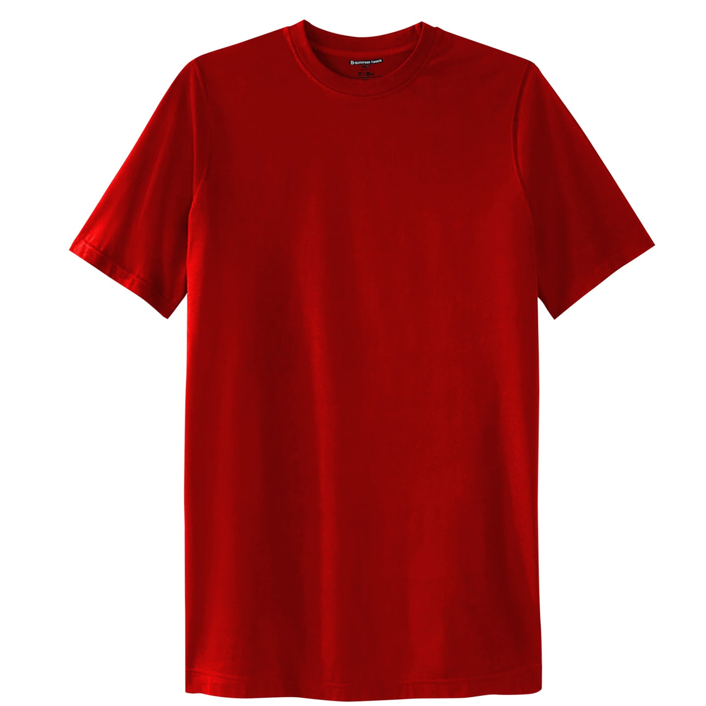 Crew Neck Short Sleeve T-Shirts | Big & Tall USA Assorted 100% Cotton | Men's (6 Pairs)