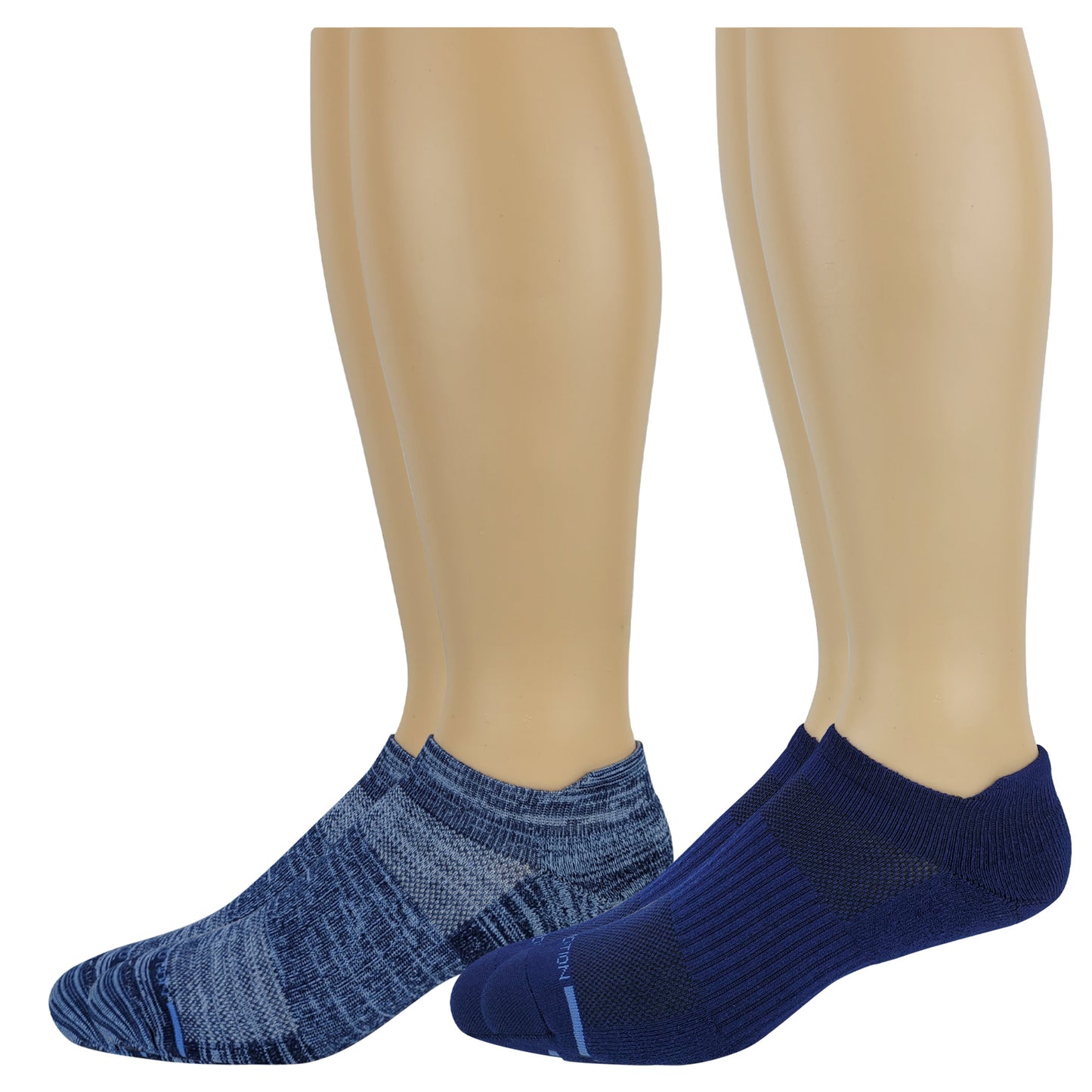 Compression Ankle Socks | Space Dye Navy| Men's (2 Pack)