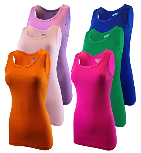 Women's Ribbed Tank Tops