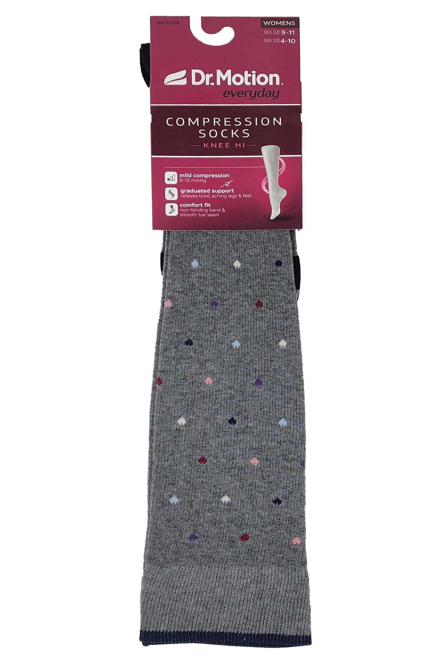 Dr. Motion Knee High Compression Socks