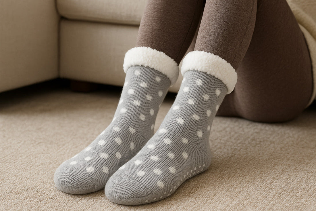 Slipper Socks Womens