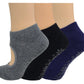 Yoga Cushion Socks with Grips | Non-Slip Pilates Ballet | Women's (3 Pairs)