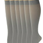 Knee High Trouser Socks | Different Touch Women's Opaque (6 Pairs)