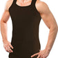 Square Cut G-unit Tank Top | Muscle Rib Basic Color A-Shirts | Men's