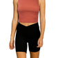 Mock Neck Crop Top | Cotton Blend Assorted Colors| Women