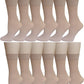 Ankle High Trouser Socks | Opaque Assorted | Sumona Womens (12 Pairs)