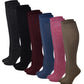 Knee High Boot Socks | Winter Cable Knit  Multi Color | Womens (6 pairs)