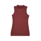 Mock Neck Tank Top | Cotton Blend Assorted Colors | Women