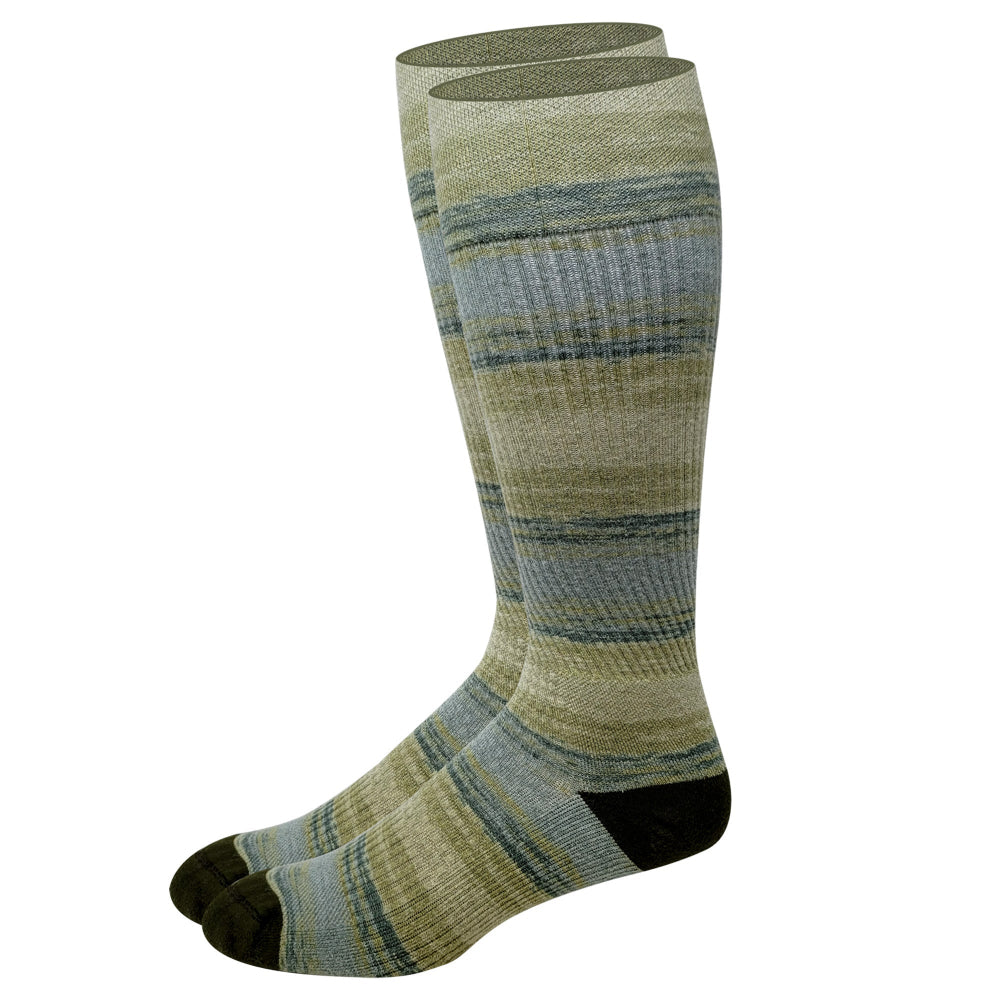 Different Touch men’s knee-high winter socks – warm wool moisture control