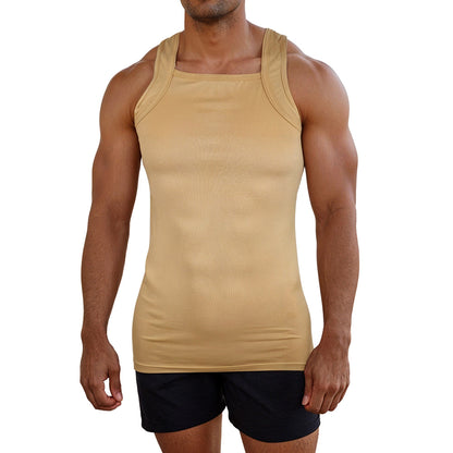 Square Cut Tank Top for  Men