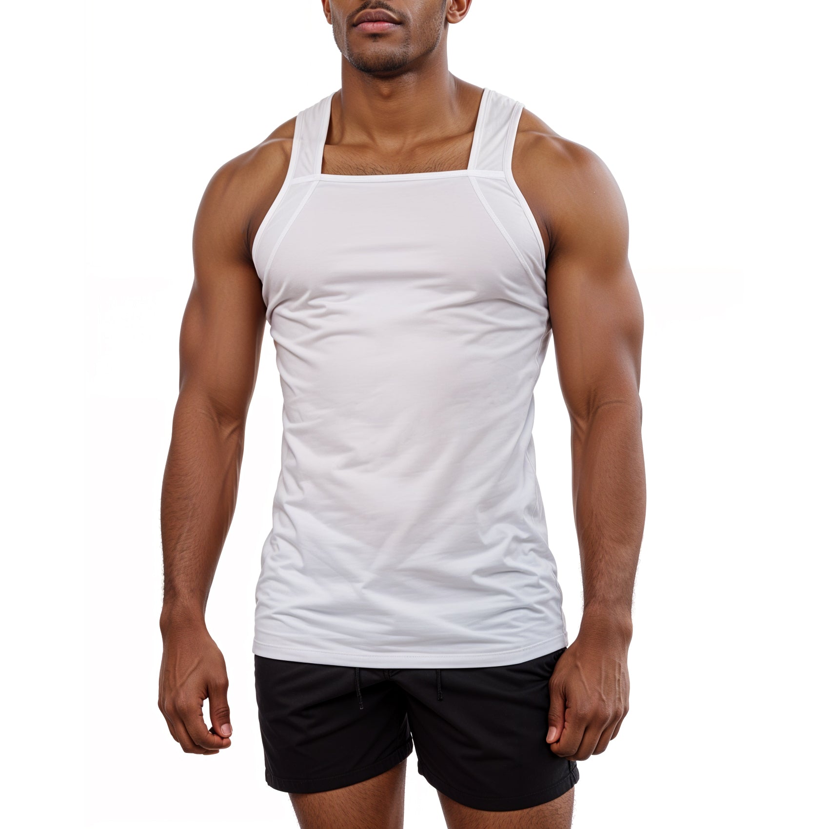 Men's White Tank Tops