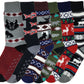 Heated Non-Skid Socks | Cushioned Heavyweight | Men's (1 Pair)