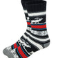 Heated Non-Skid Socks | Cushioned Heavyweight | Men's (1 Pair)