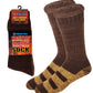 Heated Non-Skid Socks | Cushioned Heavyweight | Men's (1 Pair)