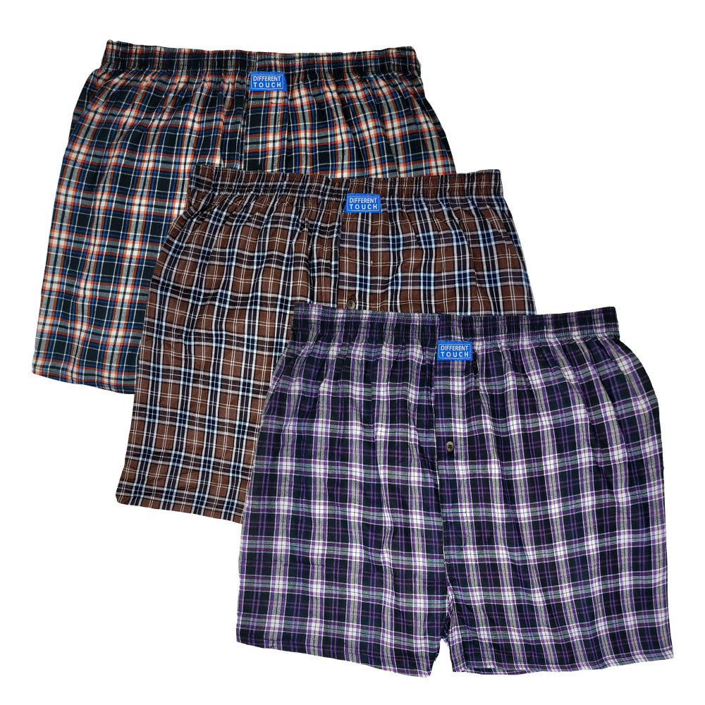 Big & Tall men’s boxer shorts – full-size range S–6XL cotton pack