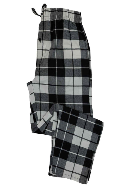 Cotton Lounge Pajama Pants for Men | Plaid S-6XL | Different Touch
