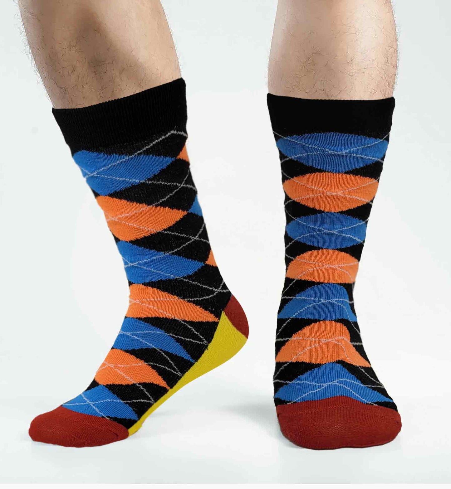 Dress Socks | Argyle Design | Men's 12 Pairs