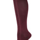 Knee-High Compression Socks| Solid Colors Women | 8-15 mmHg Dr Motion (1 Pair)