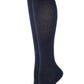 Knee-High Compression Socks| Solid Colors Women | 8-15 mmHg Dr Motion (1 Pair)