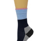 Compression Crew Socks | Outdoor Assorted Half-Cushion | Dr Motion ( 3 Pairs )