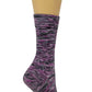 Compression Crew Socks | Spacedye Half-Cushion | Dr Motion Women ( 1 Pair )