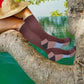 Compression Knee-High Socks | Outdoor Half-Cushion | 8-15 mmHg Dr Motion ( 1 Pair )