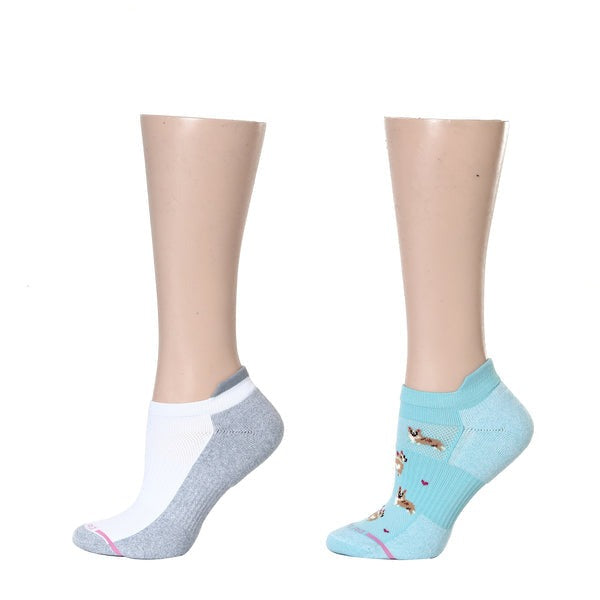 White Ankle Compression Socks 