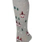 Knee-High Compression Socks | Christmas Gnome Dr. Motion | Women (1 Pair)