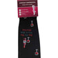 Knee-High Compression Socks | Christmas Wine Dr. Motion | Women (1 Pair)