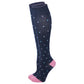 Compression Knee High 15-20 mmHG Socks for women | Dancing dots