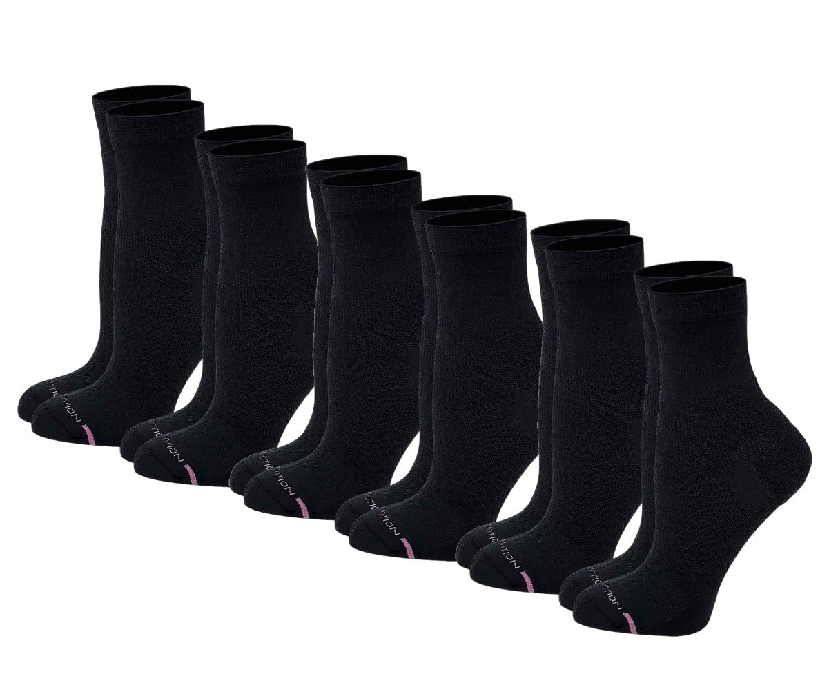 black Crew Compression socks