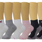 Quarter Compression Socks | Dr Motion | Assorted Half-Cushion ( 6 Pack )