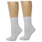 Crew Diabetic Socks | Texture Column Half-Cushion | Dr Motion ( 2 Pack )