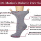 Crew Diabetic Socks | Kittens Half-Cushion | Dr Motion ( 2 Pack )