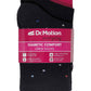 Crew Diabetic Socks | Multidots Half-Cushion | Dr Motion ( 2 Pack )