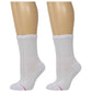 Crew Diabetic Socks | Solid Colors Half-Cushion | Dr Motion ( 2 Pack )