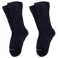 Crew Diabetic Socks | Solid Colors Super Cozy Half-Cushion | Dr Motion ( 2 Pack )