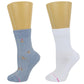 Crew Diabetic Socks | Heart and Cat Half-Cushion | Dr Motion (2 Pack)