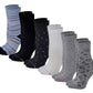 Crew Diabetic Socks | Assorted Half-Cushion | Dr Motion ( 6 Pack )