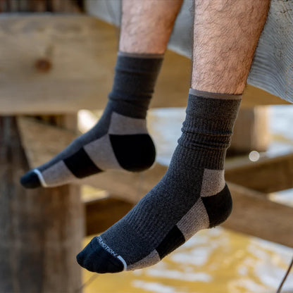 men's compression socks worn with sneakers for all-day comfort