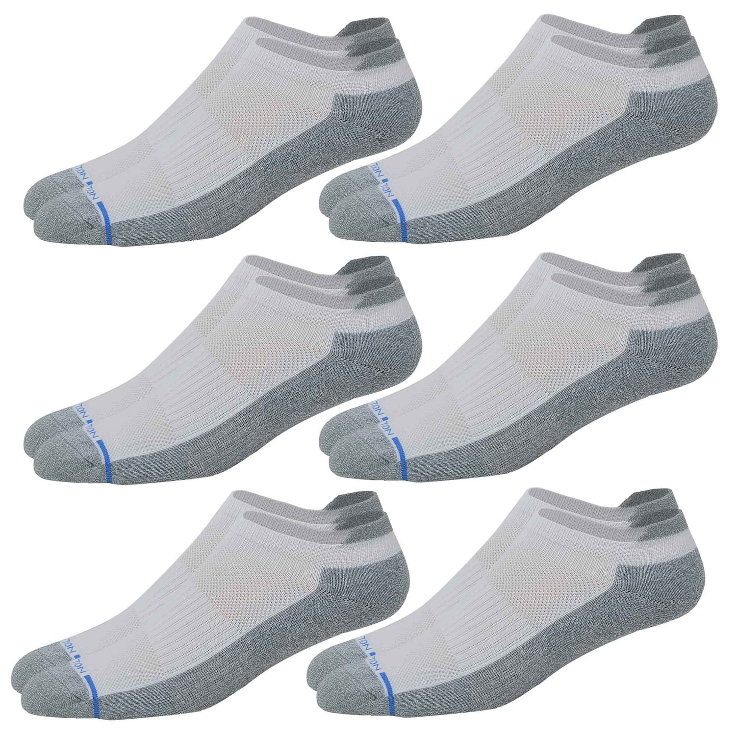 Compression Ankle Socks | Basic Colors Everyday | Men's (6 Pack)