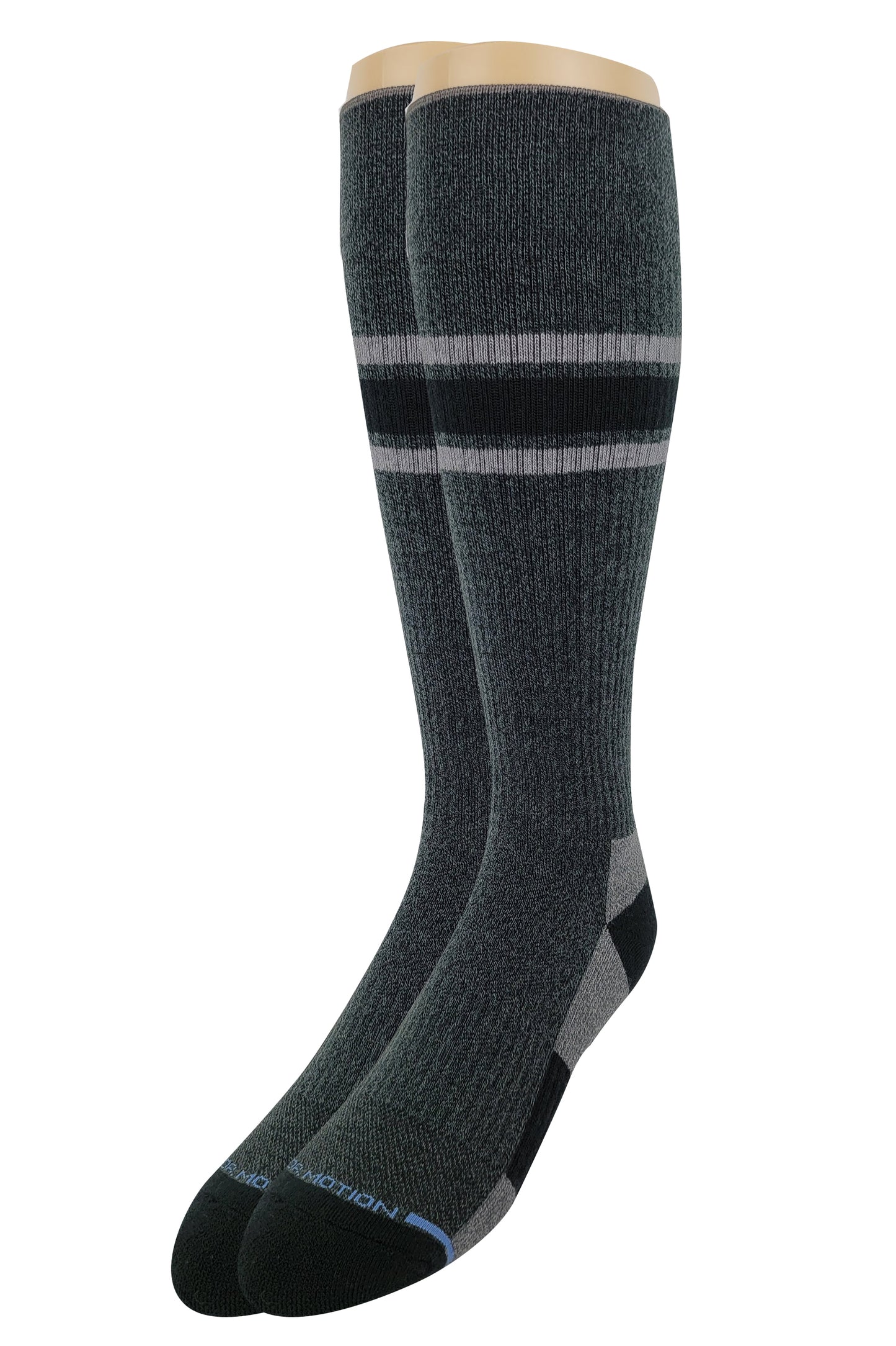 Outdoor Compression Knee-High Socks For Men | Dr Motion Socks |Top Stripe