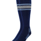 Outdoor Compression Knee-High Socks For Men | Dr Motion Socks |Top Stripe