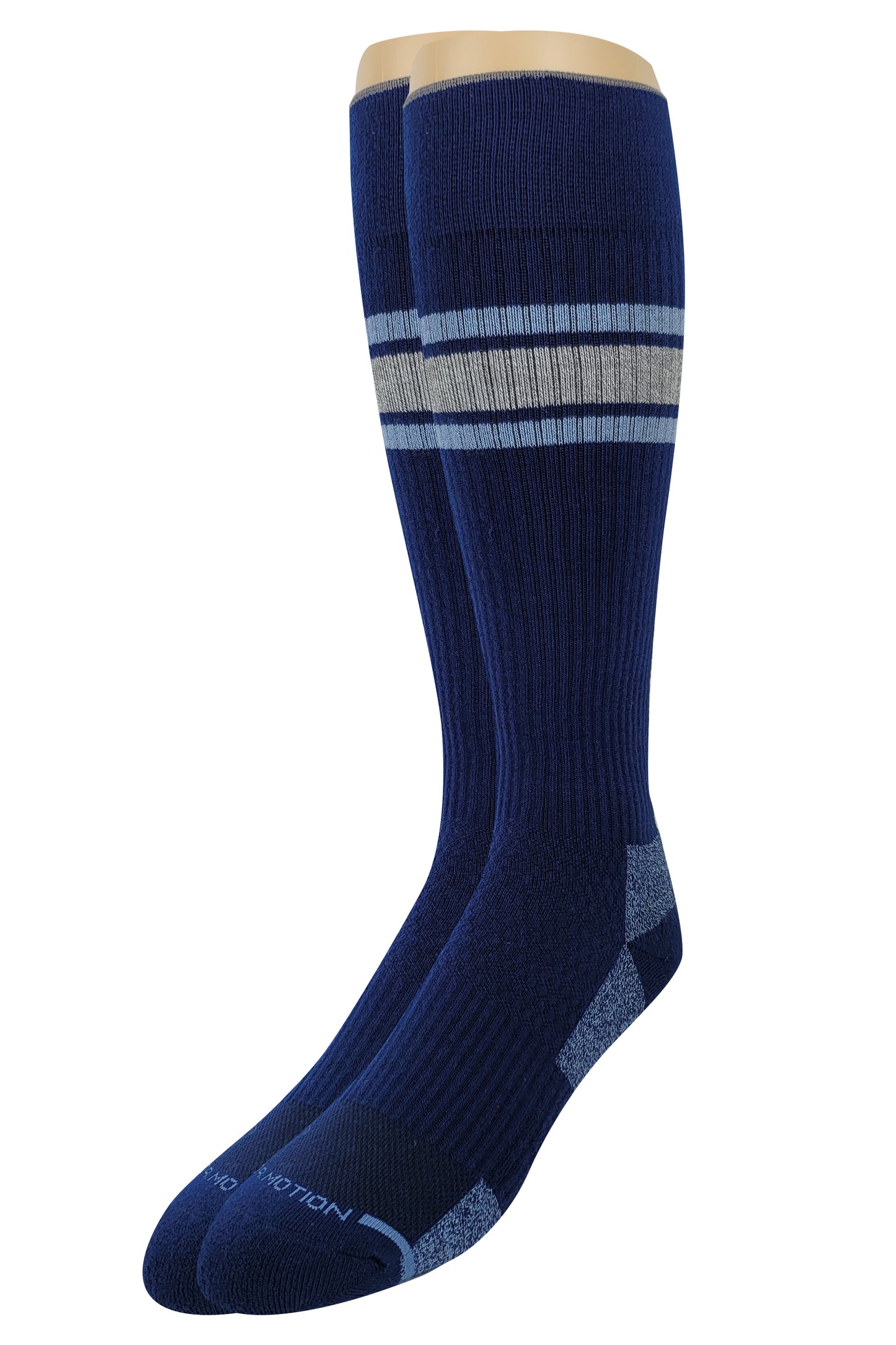 Outdoor Compression Knee-High Socks For Men | Dr Motion Socks |Top Stripe