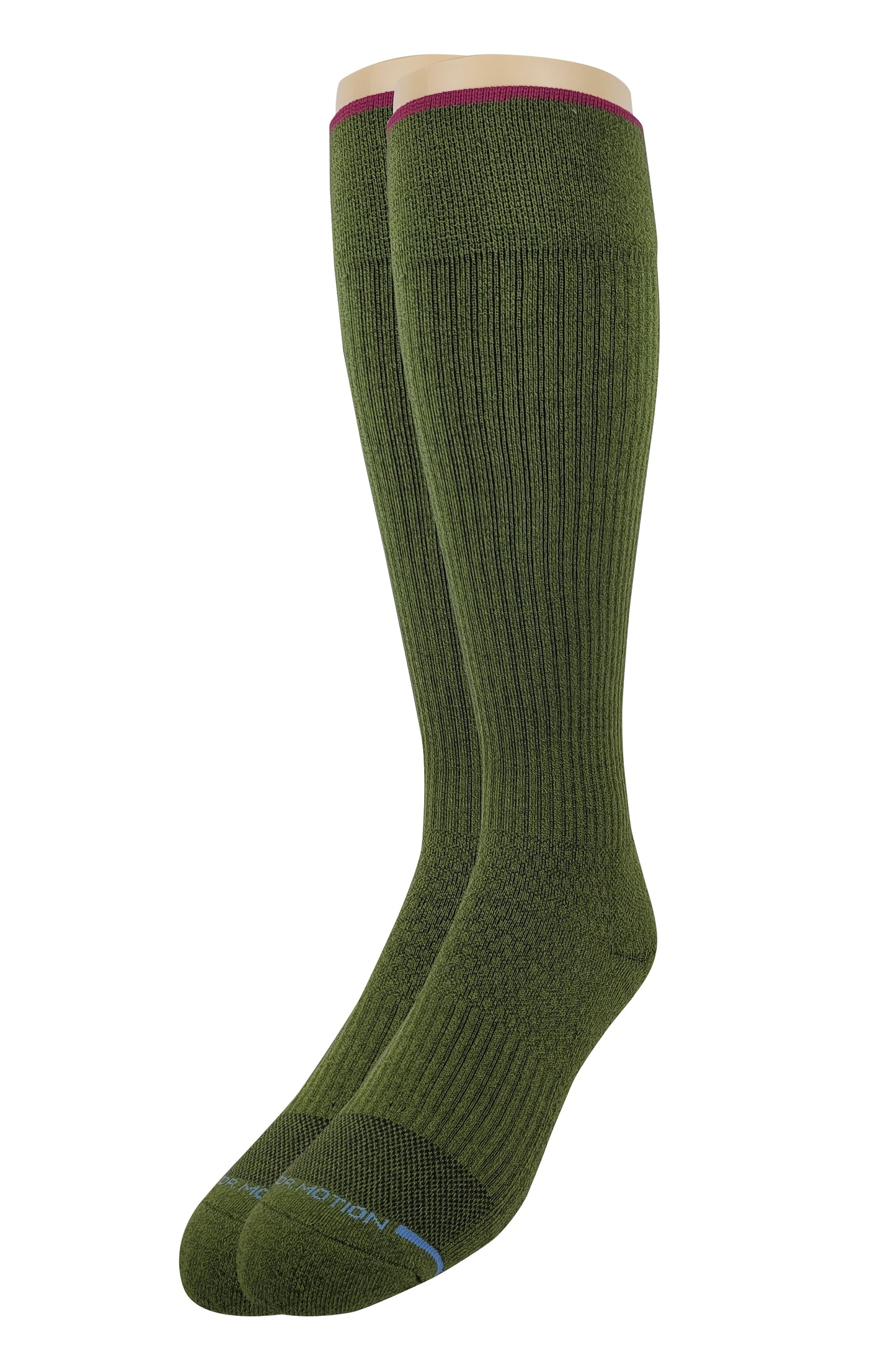 Outdoor Compression Knee-High Socks for Men | Dr Motion Socks |Solid Color