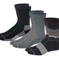 Compression Crew Socks | Assorted Half-Cushion | Dr Motion Men ( 3 Pairs )