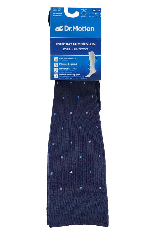 Navy Knee High Compression Socks